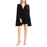 Raquel Tux Cape Dress