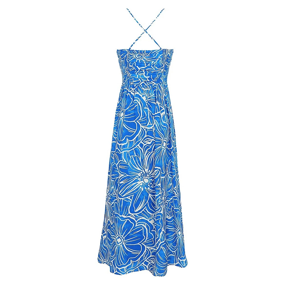 Luanne Floral Midi Dress