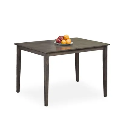 Grey Finish 6 Person Table