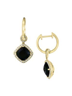 effy black onyx earrings