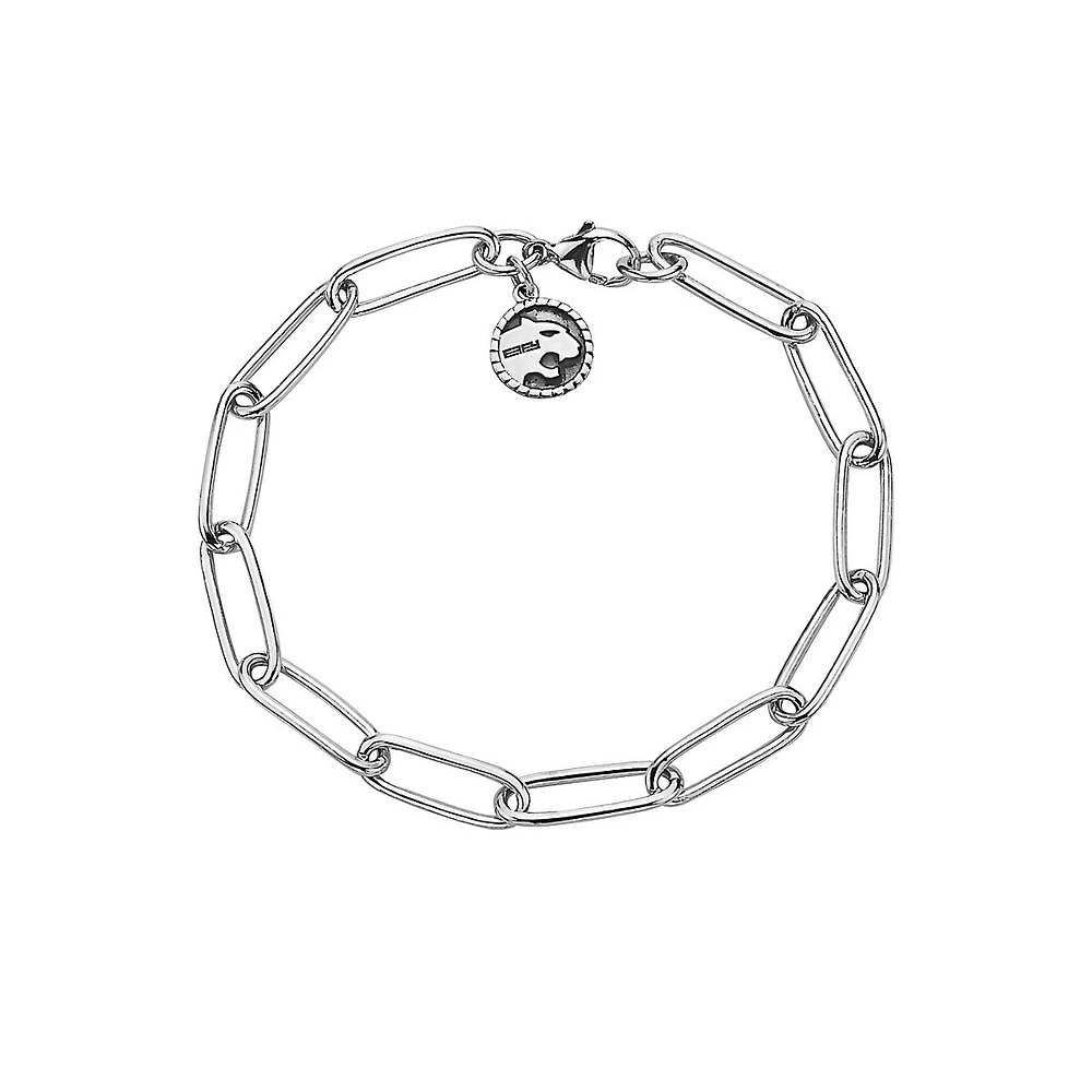 Bracelet à maillons en argent sterling