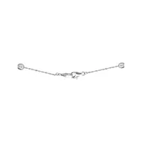 Sterling Silver & 5MM Freshwater Pearl Station Necklace