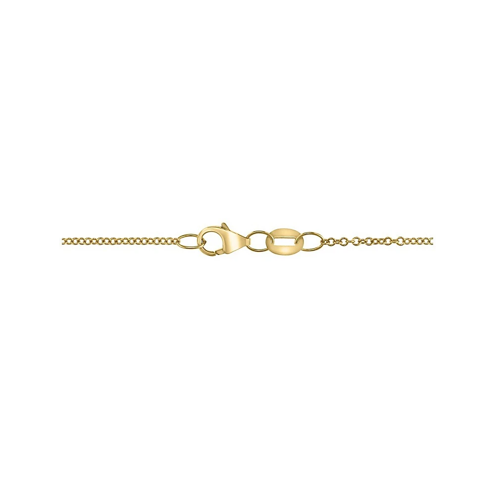 Eclipse 14K Yellow Gold