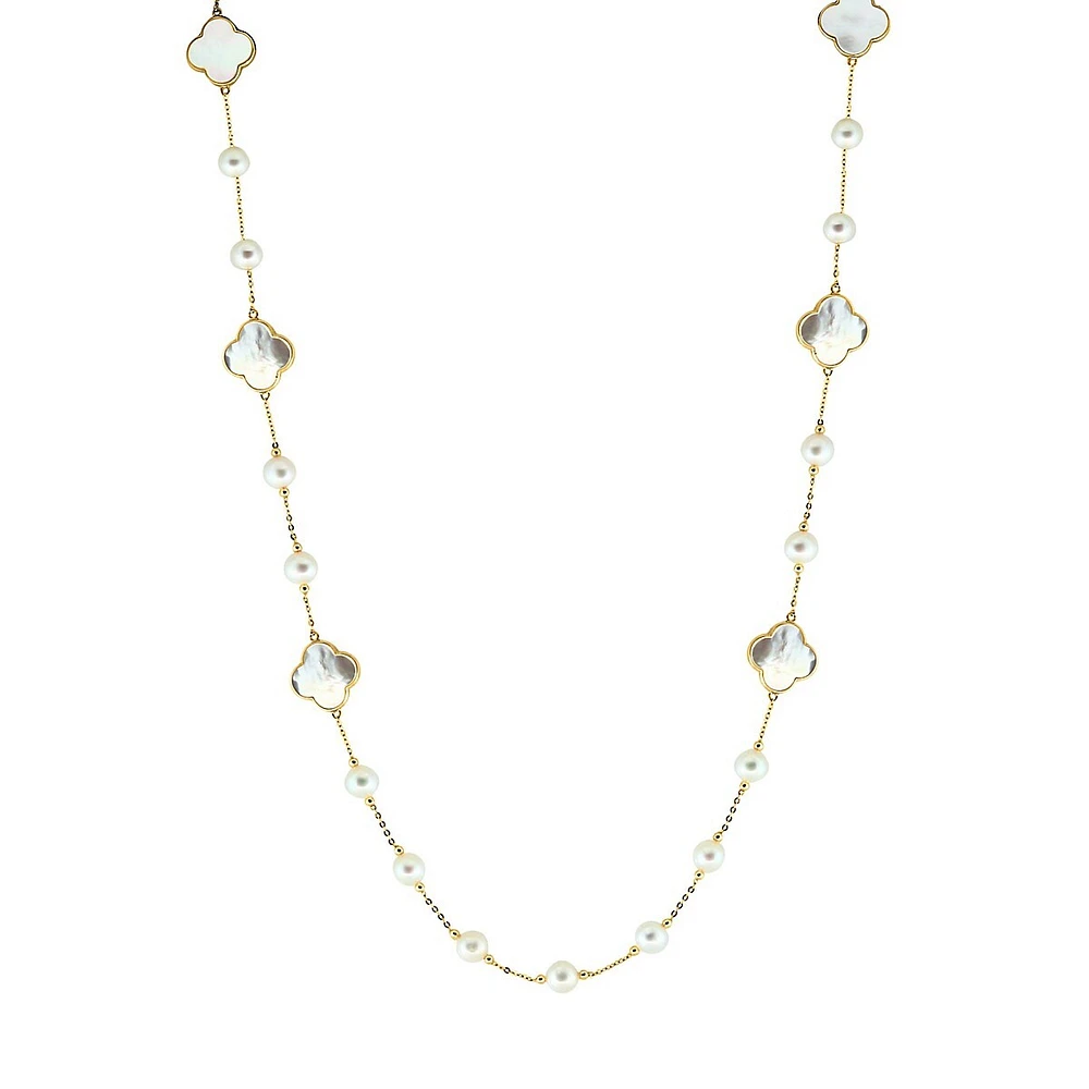 Pearls 14K Yellow Gold