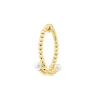 Pearls 14K Yellow Gold & 3MM Freshwater Pearl Ring