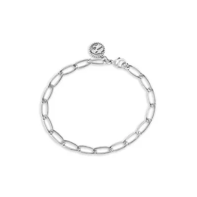 Men's Sterling Silver Chainlink Bracelet - 8.5-Inch