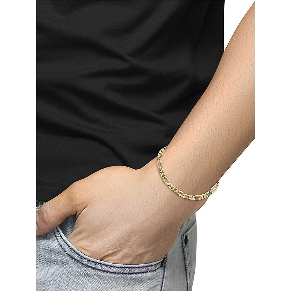 Men's Goldplated Sterling Silver Bracelet