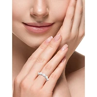 Sterling Silver & 2-4MM Freshwater Pearl Ring