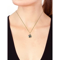 14K Yellow Gold & Multi-Stone Pendant Necklace