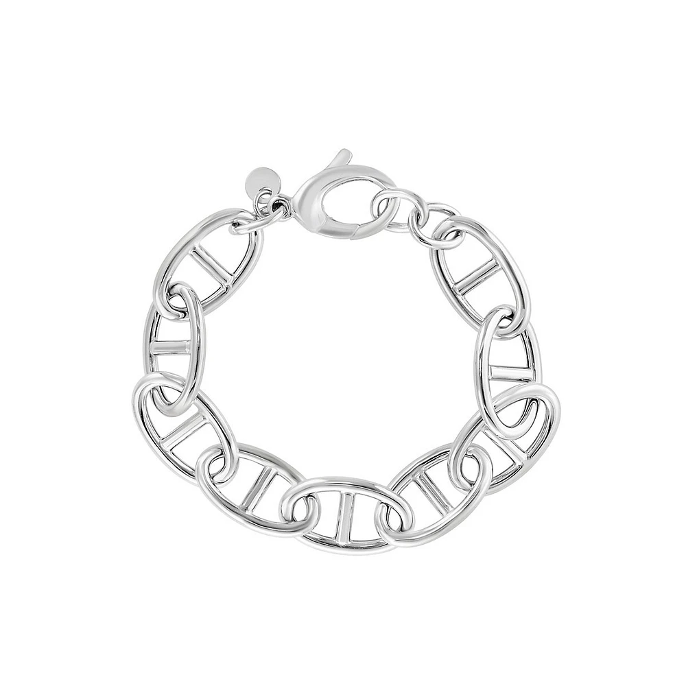 Sterling Silver Mariner Chain Bracelet