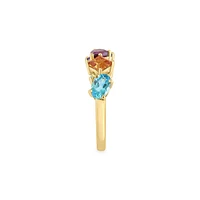 14K Yellow Gold,& Multi Gem Ring