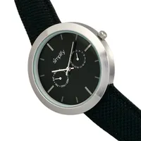 The 6100 Canvas-overlaid Strap Watch W/ Day/date