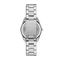 Ladies Lc07459.320 3 Hand Silver Watch With A Silver Metal Band And A White Dial