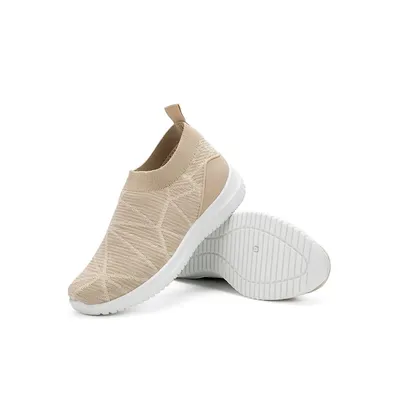 Women's Casual Slip On Sneakers With Breathable Mesh