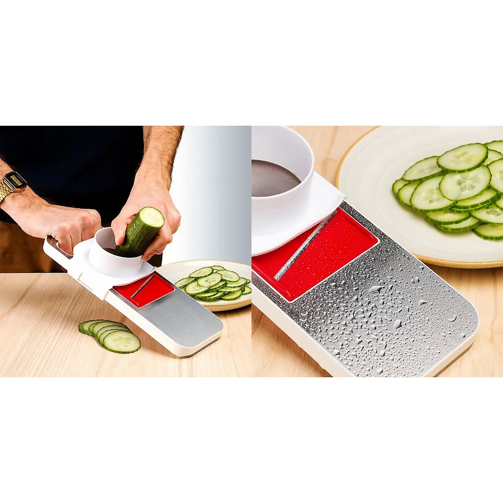 Toytexx Multifunctional Vegetable Slicer Safe Slice Mandoline Adjustable  Food Chopper