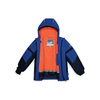 Boy's 5-Piece Colourblock Snowsuit Set