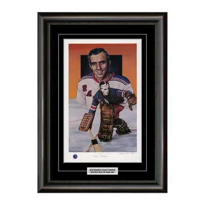 Ed Giacomin New York Rangers Signed Limited Edition Framed Print