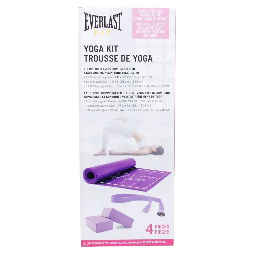 Gaiam Yoga Beginners Kit Purple 
