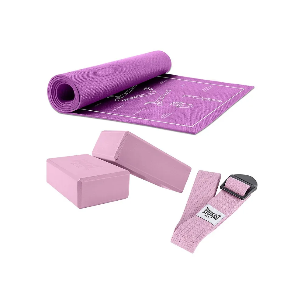 Everlast Yoga Essentials 4-Piece Kit