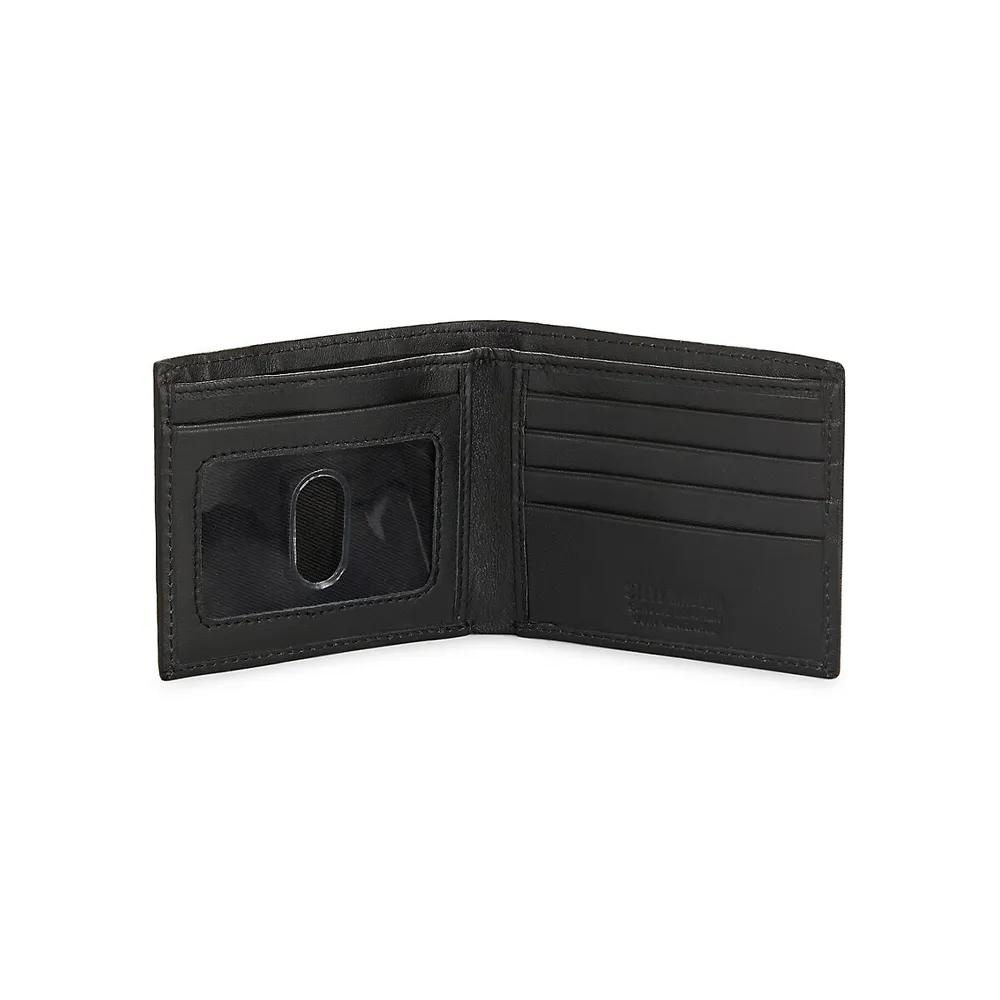 Glove Bifold Leather Wallet With Key Fob