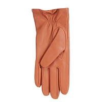 Wrist Zipper Leather Gloves