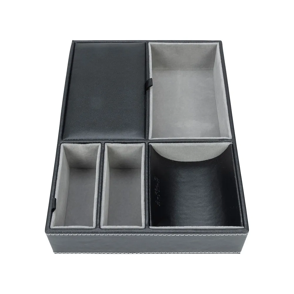 5 Compartments Valet Tray