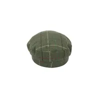 Plaid Flat Cap