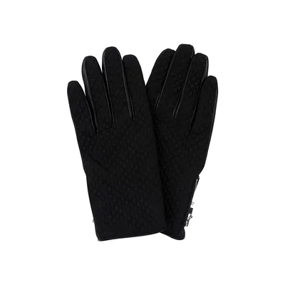 Women's Semi-Aniline Leather Gloves