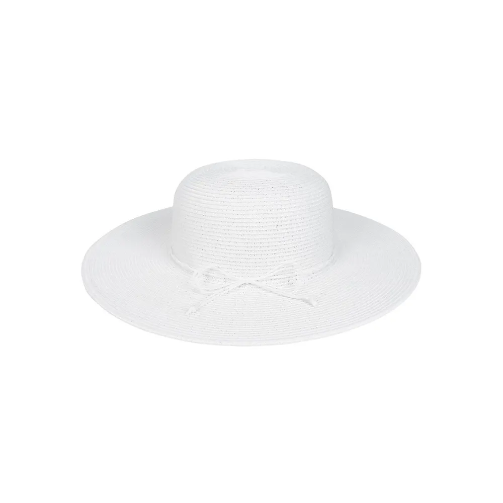 Chapeau souple classique en paille avec facteur de protection contre les rayons UV 50