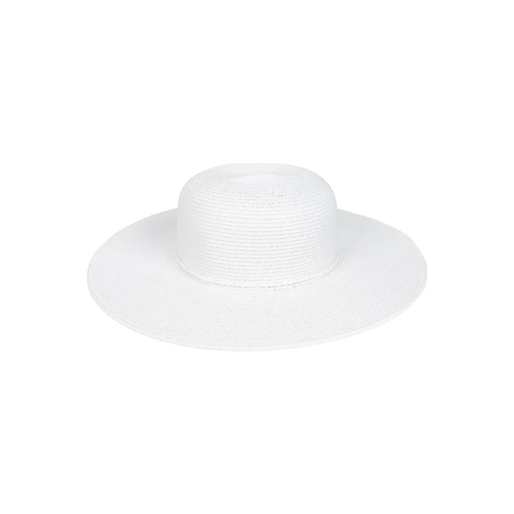 Chapeau souple classique en paille avec facteur de protection contre les rayons UV 50