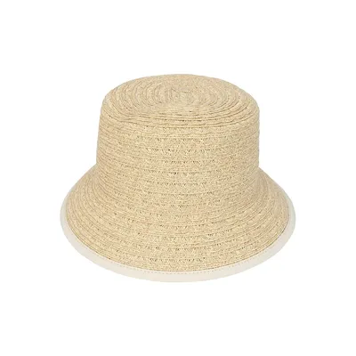 Chapeau cloche fendu au dos avec facteur de protection contre les rayons UV de 50+