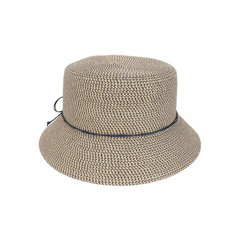 Chapeau cloche en paille avec facteur de protection contre les rayons UV de 50+ Classic