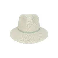 Chapeau classique à bord en paille retombant avec facteur de protection contre les rayons UV 50+