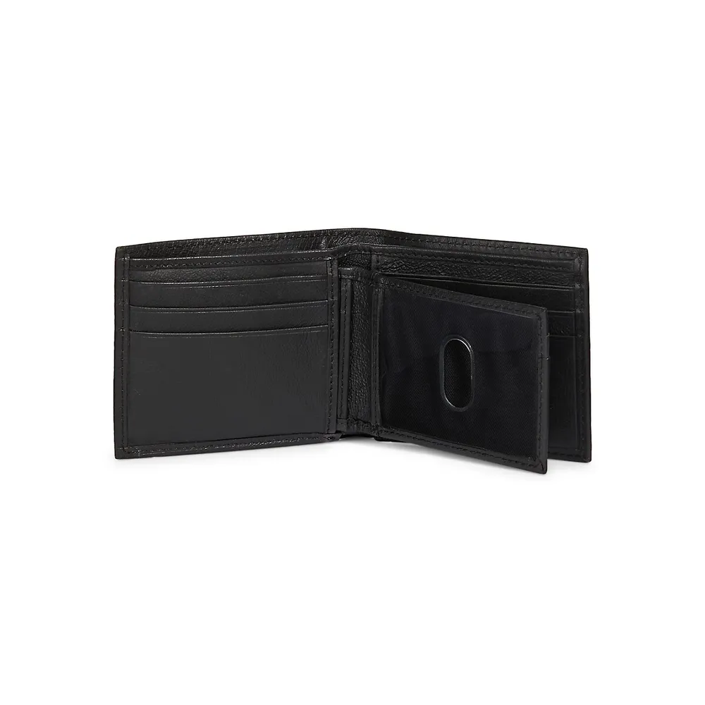 Bob Bifold Leather Wallet With Pullout ID Window