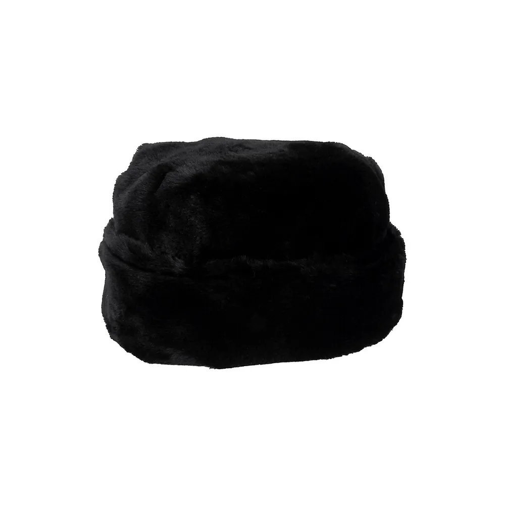 Faux Fur Cuffed Hat