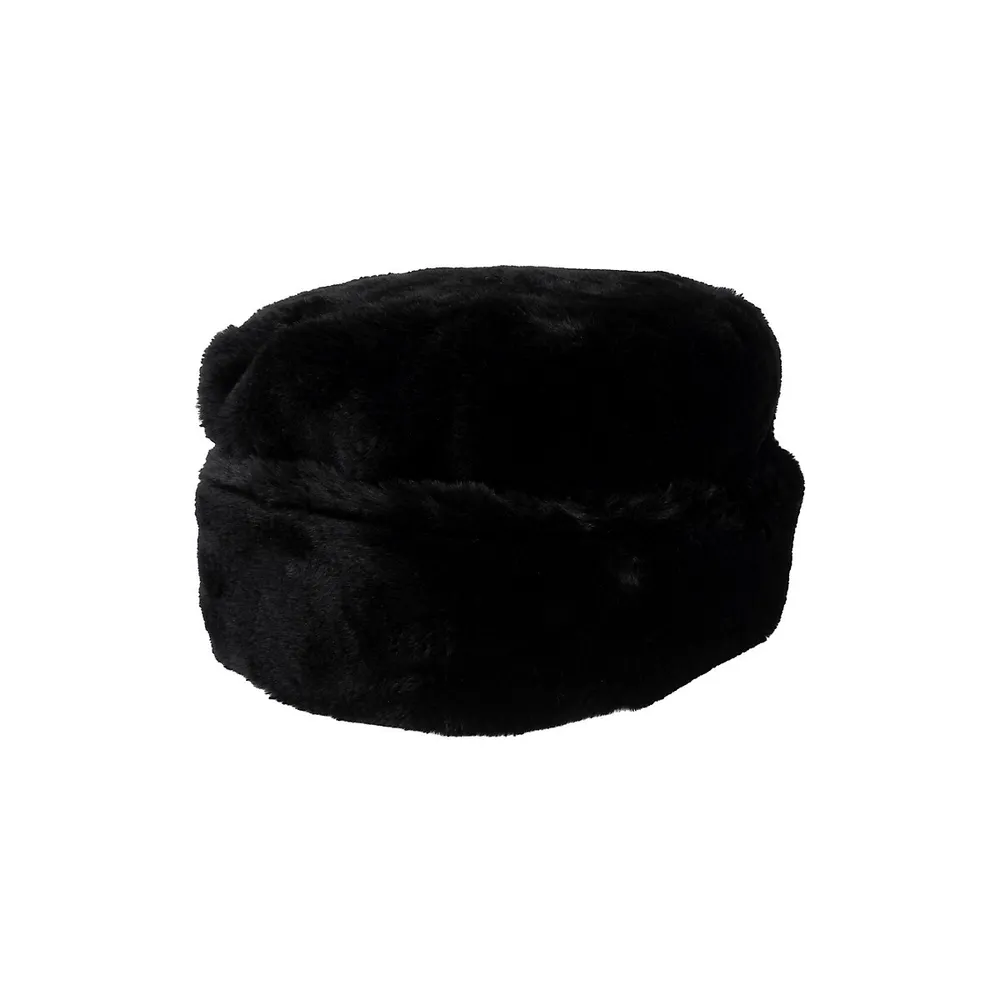 Faux Fur Cuffed Hat