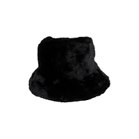 Chapeau cloche en similifourrure