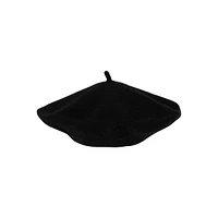 Wool Blend Knit Beret