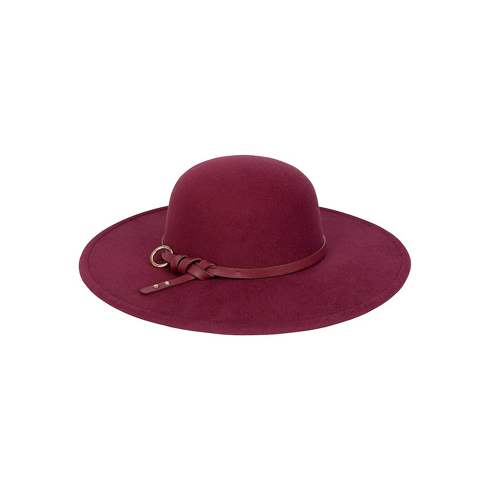 Chapeau souple en feutre à nouer
