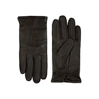 Gants en cuir classiques à 3 points pour hommes