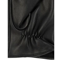 Men's Plain Leather Gloves