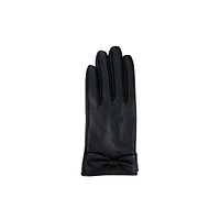 Gants en cuir avec boucle au poignet