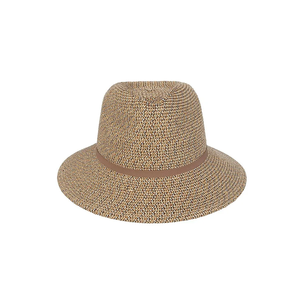 Classic Straw Downbrim Fedora