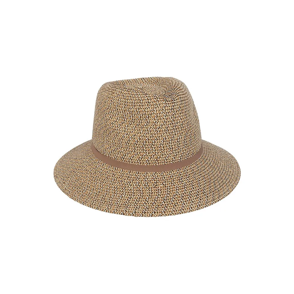 Classic Straw Downbrim Fedora