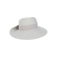 Multi Straw Flip-Up Floppy Hat