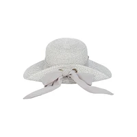 Multi Straw Flip-Up Floppy Hat