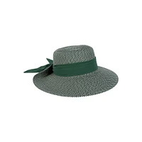 Multi Straw Flip-Up Floppy Hat