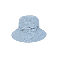 Lace Inset Cloche Hat