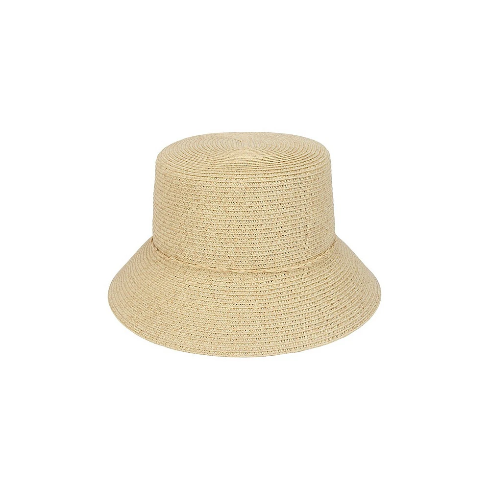 Classic Straw Bucket Hat