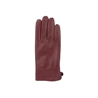 Women's Smooth-Front Leather Gloves